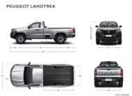 2023 Peugeot LANDTREK SIMPLE CABINE 1.9 L DIESEL 4X2